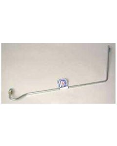 El Camino Engine Line, Fuel Pump To Carburetor, 283 c.i. With Two Barrel, OE Steel, 1959-1960