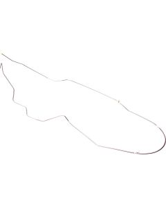 El Camino Return Fuel Line, One Piece 1/4 Inch, Stainless Steel, 1978-1982