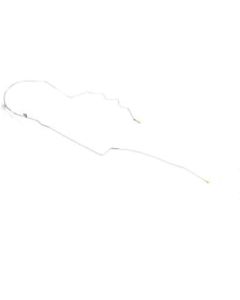 El Camino Fuel Return Line, Non Fuel Injection, One Piece 1/4 Inch, OE Steel, 1983-1987