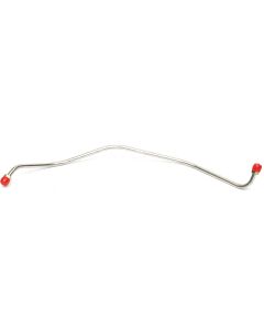 1971-1972 El Camino Engine Line, Fuel Pump To Carburetor, 350 c.i. With Four Barrel, Stainless Steel