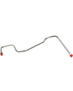 El Camino Engine Line, Fuel Pump To Carburetor, 350 c.i. With Two Barrel, OE Steel, 1971-1972