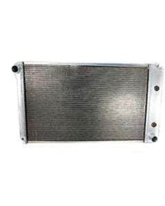 El Camino Griffin Aluminum Radiator, 2 Row With Standard Tubes, Natural Finish, With Automatic Transmission, 1978-1987