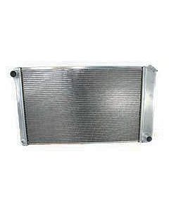El Camino Griffin Aluminum Radiator, 2 Row With Standard Tubes, Natural Finish, With Manual Transmission, 1978-1987