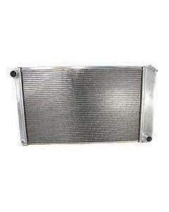 El Camino Griffin Aluminum Radiator, 2 Row With Large Tubes, Natural Finish, With Manual Transmission, 1978-1987