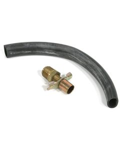 1968-1972 El Camino Radiator Drain Valve & Hose