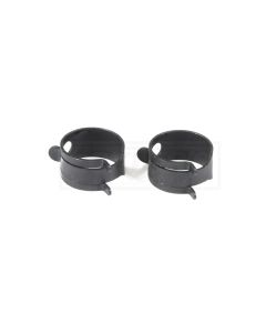 El Camino PCV System Related Bolts PCV Hose Clamps, 2 Pieces, 1965-1970
