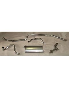 El Camino Exhaust, 6 Cylinder, Stainless Steel, 1964-1974