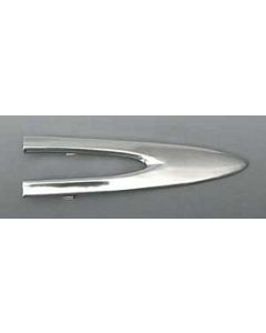 Chevy Front Fender Molding, Stainless Steel, Arrow Head, Bel Air, 1956