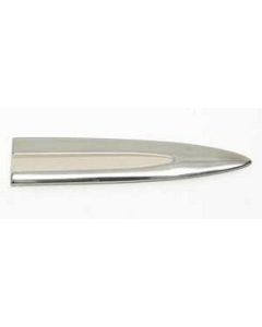 Chevy Door Molding, Stainless Steel, Right, Lower, 2-Door Sedan, Bel Air, 1955