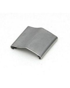 Chevy Windshield Molding Connector, Stainless Steel, Upper,1955-1957