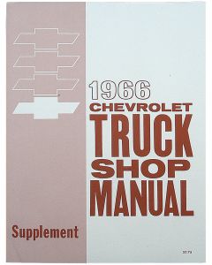 1966 Chevy Truck Shop Manual Supplement