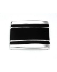 Chevy Truck Cab Molding, Left, Lower, Black, 1969-1972