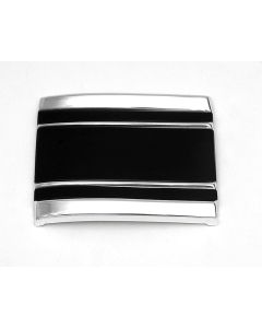 Chevy Truck Cab Molding, Right, Lower, Black, 1969-1972