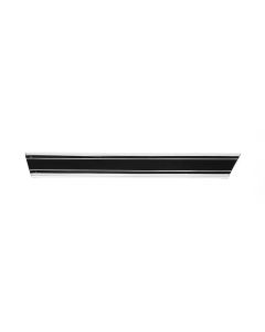 Chevy Truck Custom Sport Fleet Side Molding, Long Bed, WithBlack Insert, Right Rear Lower, 1969-1972