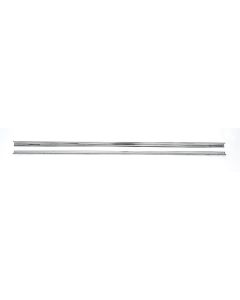 Angle Bed Strips,Polished S/S,Shortbed,Stepside,54-59