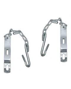 1958-66 Chevy-GMC Truck Tailgate Chains Zinc Plated Fleet Side
