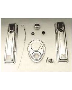 Chevy Truck Engine Dress-Up Kit, Chrome, Small Block, V8, 1955-1972