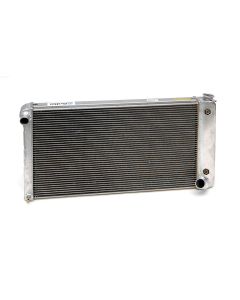 Chevy Truck Aluminum Radiator, Griffin, With 1-1/4" Tubes, Dual core, 1967-1972
