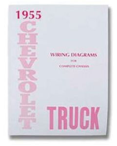 Chevy Truck Wiring Diagram Manual, 1955