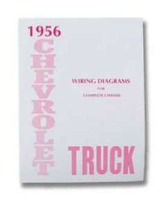 Chevy Truck Wiring Diagram Manual, 1956