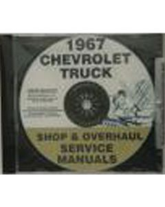Chevy Truck Service, Shop & Overhaul Manuals, On CD, 1967