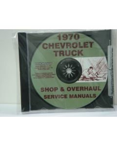 Chevy Truck Shop, Service & Repair Manuals, On CD, 1970