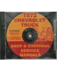 Chevy Truck Shop, Service & Repair Manuals, On CD, 1972