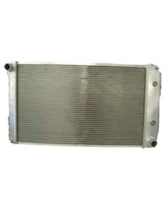 Chevy Truck Radiator, Griffin, Aluminum, HP Series, Dual Core, 1973-1987