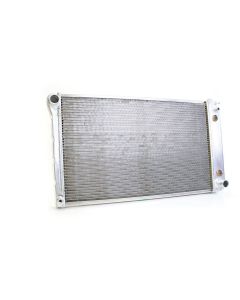 Chevy Truck Radiator, Griffin, Aluminum, Pro Series, Dual Core, 1973-1987