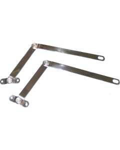 Tailgate Links,Stainless Steel,Stepside,54-87