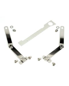 1941-53 Chevy Truck Tailgate Links Stainless Steel Step Side