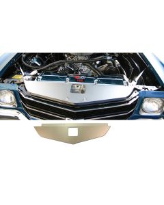 El Camino Core Support Filler Panel, Anodized Aluminum, 1970-1972