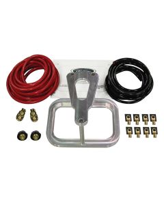  Battery Relocation Kit, Natural Finish, Detroit Speed, Group 34/78