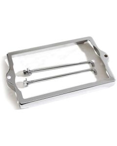 Battery Hold Down Kit,Chrome,55-56