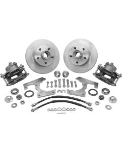 Chevy Truck Disc Brake Kit, 5-Lug, Front, At The Wheel, 1947-1959
