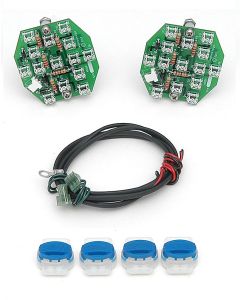 Chevy Truck LED Taillight Conversion Kit, Fleet Side, 1960-1966