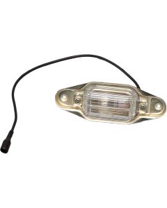 Rear License Plate Light Assembly,67-87