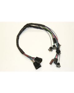 Chevy Truck Instrument Cluster Wiring Harness, With Gauges,1962-1963