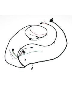 Chevy Truck Alternator & Front Light Wiring Harness, With Gauges & Without Side Marker Lights, 1968-1969