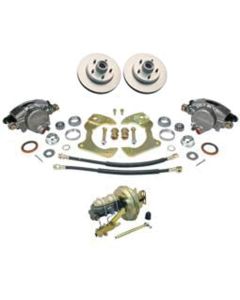 Chevy Truck Power Disc Brake Kit, Front, Complete, 1963-1966