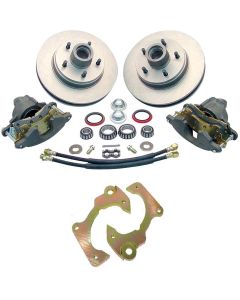 Chevy Truck Disc Brake Kit, Front, At The Wheel, 5 On 4-3/4" Bolt Pattern, 1963-1970