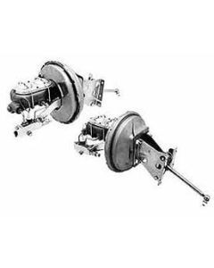 Chevy Truck Power Brake Booster Kit, Front Disc & Rear Drum, Automatic Transmission, 1960-1962