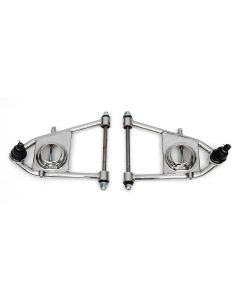 Chevy Truck Lower Control Arms, Tubular, Stainless Steel, For Mustang II Front Suspension, 1955-1959