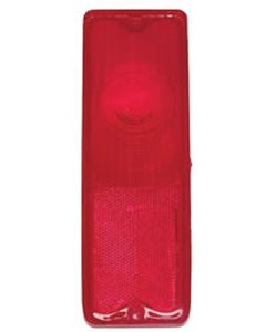 Taillight Lens,Red,Fleetside,67-72