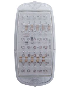 Chevy Truck LED Taillight, With Clear Lens, Fleet Side, 1960-1966