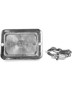 Chevy Truck Parking Light Assembly, Clear, 6 Volt, 1954-1955