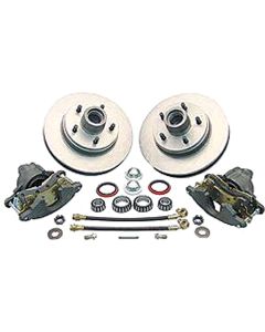 Chevy Truck Brake Kit, Front, At The Wheel, 1971-1972