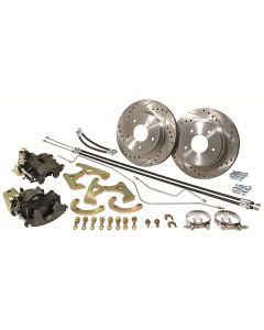 Chevy Truck Disc Brake Kit, Rear, 6 Lug, 1967-1970