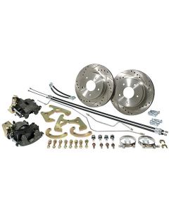 Chevy Truck Disc Brake Kit, Rear, 6 Lug, 1963-1966