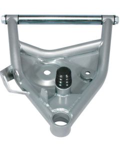 Chevy Truck Lower Control Arms, With Ball Joints, Tubular, Silver, 1963-1972
